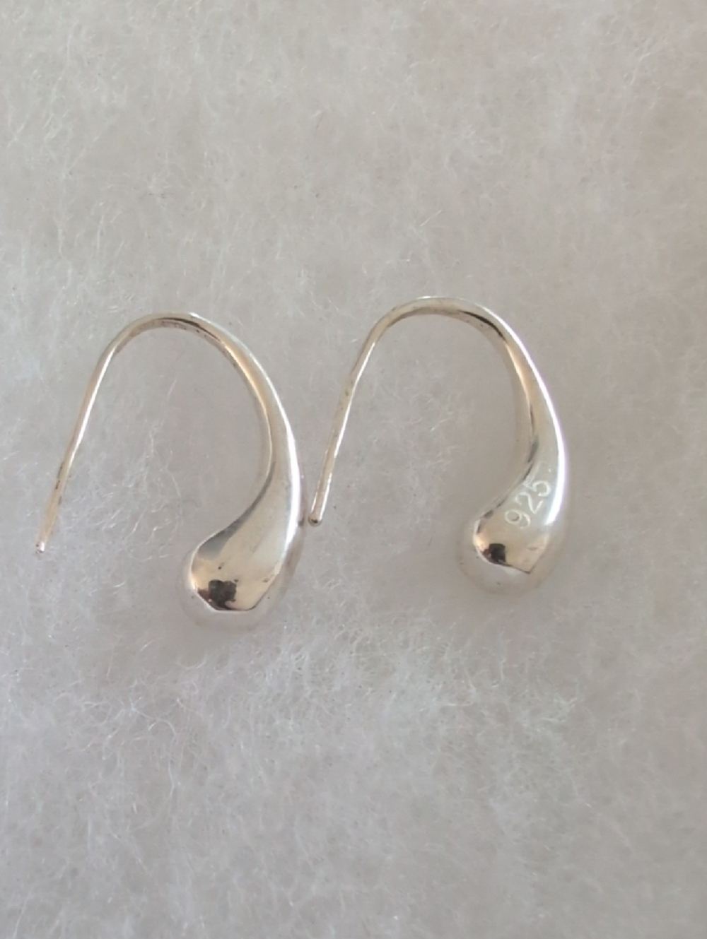 925 Sterling Silver Inspired Tear Drop Earrings